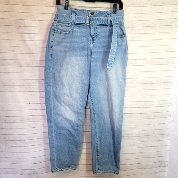 HOLLISTER ULTRA HIGH RISE MOM VINTAGE STRETCH JEAN, SZ 29 - Picture 1 of 9